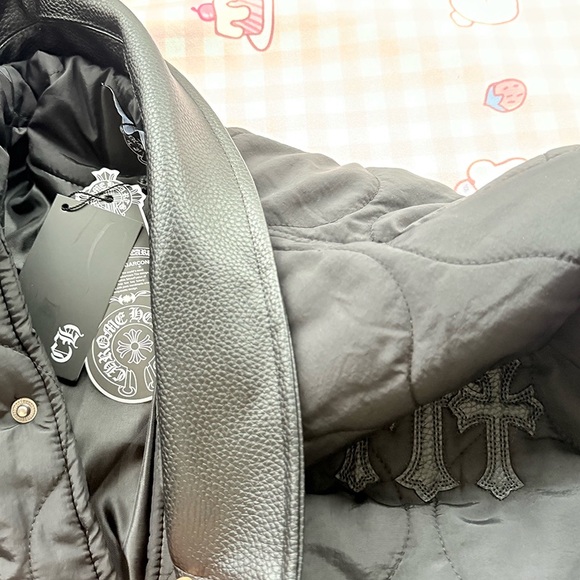 Chrome Hearts Black Quilted Jacket - Picture 6 of 9